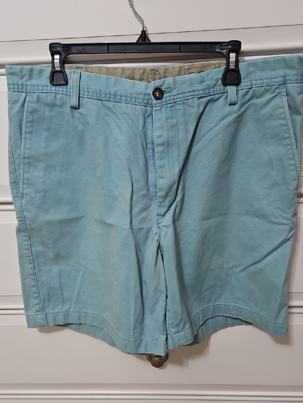 belk Light Blue Flat Front Men's Chino Shorts